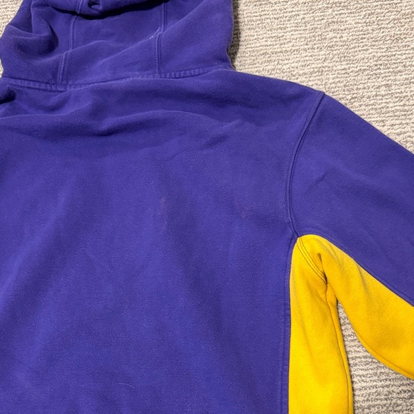 LSU Tigers Purple and Gold Hoodie Sweatshirt - Picture 7 of 8